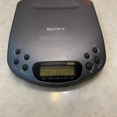 sony d-321 discman walkman cd player 全正常，八成新