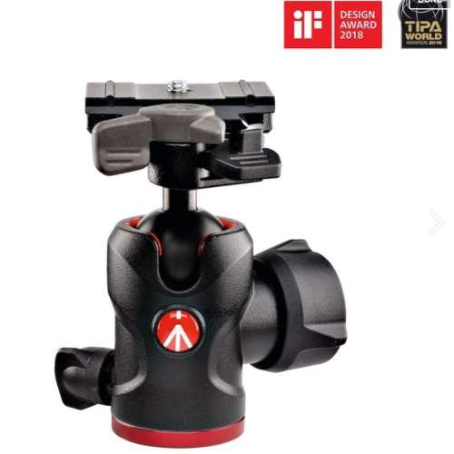 Manfrotto MH494 小型球形雲台 (MH494-BH) & Manfrotto Top Lock Travel 快拆板轉...