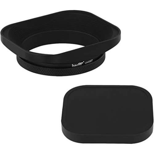 Haoge LH-B52T Lens Hood 方形遮光罩 - Nikon AF Nikkor 50mm F/1.4 (1986)