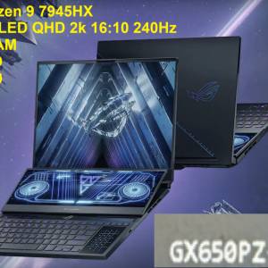 ROG Zephyrus Duo 16 (2023) GX650PZ-XS96 GAMING NOTEBOOK (RTX4080)