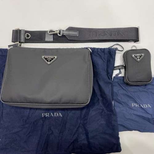 PRADA RE-NYLON 2VH113 斜背包(百分百正品)購自香港有單據