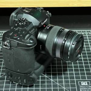 LUMIX GH5 連直倒 (已裝 V-Log L)， LUMIX 12-35/2.8 ii，送EF to m43 Mount