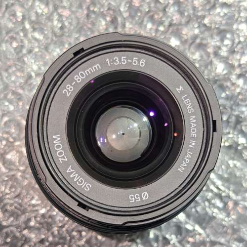 SIGMA 28-80/3.5-5.6 for Sony A （NO SONY E ，NO 微單，no 無反）