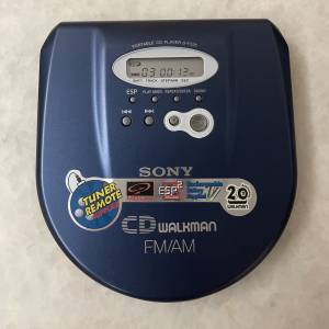 sony d-f525 discman walkman cd player 全正常 凈機