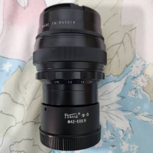 Helios 40-2 85mm f1.5 連EOS R轉M43轉接器