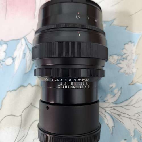 Helios 40-2 85mm f1.5 連EOS R轉M43轉接器