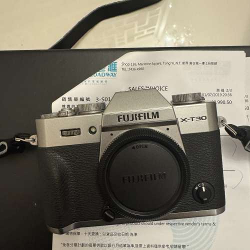 Fujifilm X-T30 / XT30 98% new silver