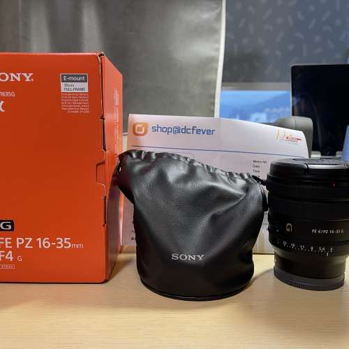 Sony FE 16-35 F4 PZ 行貨有盒極新