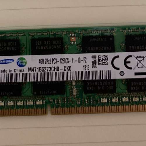 三星 Samsung RAM DDR3 1600 1333 1066  Notebook 4GB