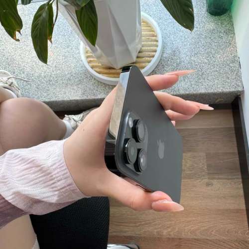 iPhone13 Por Max 1tb電池效能98 % ，跟一個全新原裝玻璃貼同埋一個手機套！