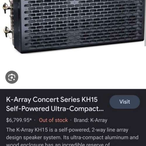 k-array   line array  ko40 & kh15
