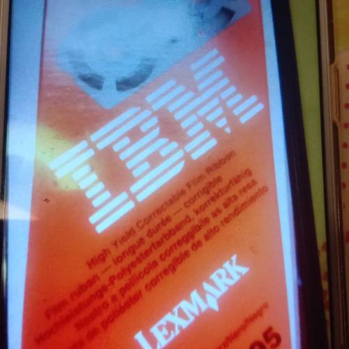 IBM 電動打字機色帶