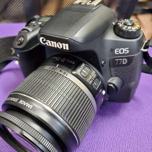 ✅Canon EOS 77D 連 EF-S 18-55mm 鏡頭套裝