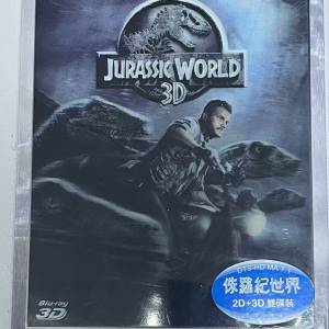 Jurassic World 侏羅紀世界 3D Blu-Ray