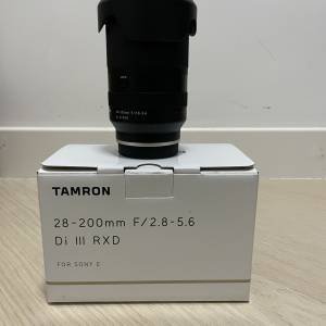 Like new Tamron 28-200mm F/2.8-5.6 Di III RXD