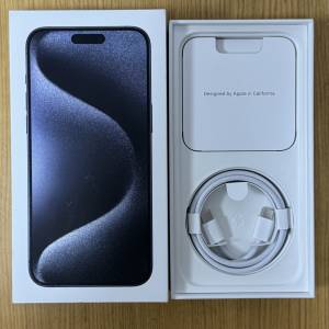 iPhone 15 Pro Max 256G Blue Titanium