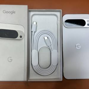 95%New Google Pixel 9 Pro XL 5G 12+256GB 陶瓷米色 台灣版 全套有盒有配件 自用超值