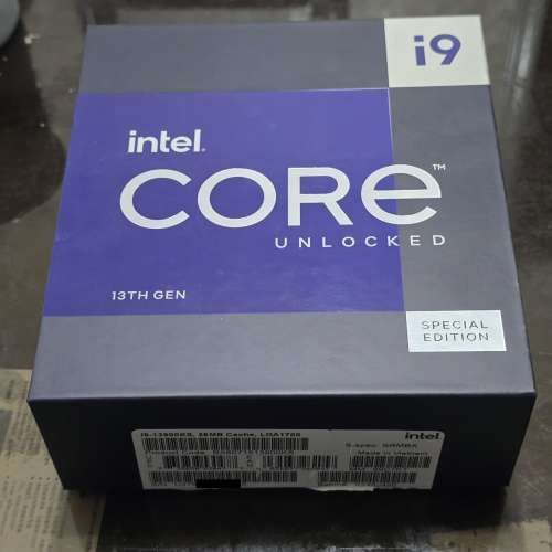 盒裝Intel Core i9-13900KS 處理器