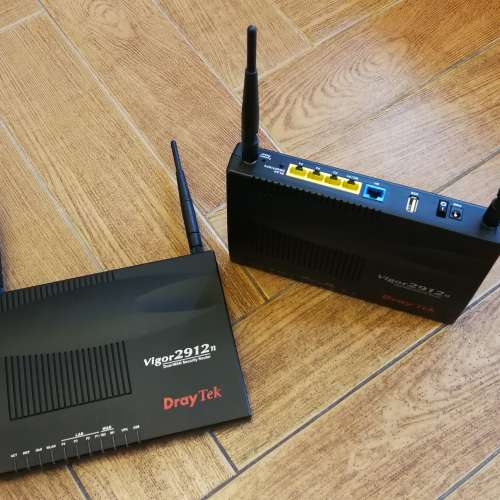 2個 Draytek Vigor 2912n WiFi VPN Router