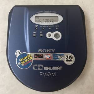 sony d-f525 discman walkman cd player 全正常