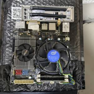 ZOTAC z68-ITX WiFi Supreme (帶獨顯gt520）+ i5 2400 + 8G ddr3 + 128g ssd