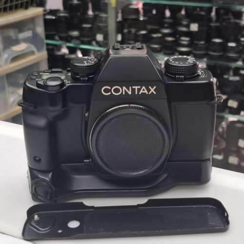CONTAX ST + BATTERY HOLDER P-7 全正常