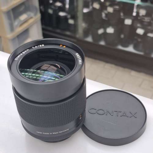 CONTAX CARL ZEISS DISTAGON 35MM F1.4 T* GERMANY LIKE NEW CY MOUNT