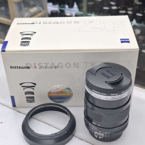 ZEISS DISTAGON 28MM F2 T* ZF LIKE NEW