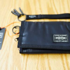 Porter Capsule Wallet 555-06439 日本吉田三摺銀包 黑色