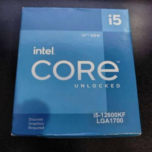 全新未開 i5 12600KF 一粒