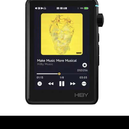 Hiby r3ii 連皮套，連耳机全套