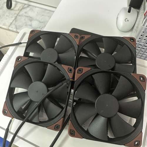 Noctua f12 noctua f12 industrialppc-3000 pwm 3000轉版本 黑色版本 貓頭鷹