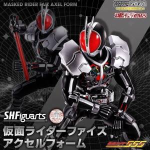 全新 日版 2024 魂展 限定 幪面超人 SHF 真骨雕 555 加速型態 全1款 FAIZ Axel Form...