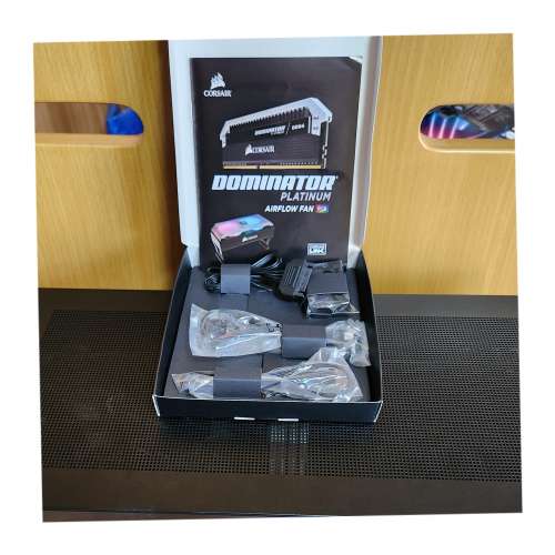 i7-8700K(從未超頻)加底板Rog StrixZ370-G配Corsair高階非一般64GB Ram有未用原裝風...