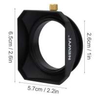 NEWYI Square Shape Lens Hood 方形遮光罩 (37mm - 58mm)