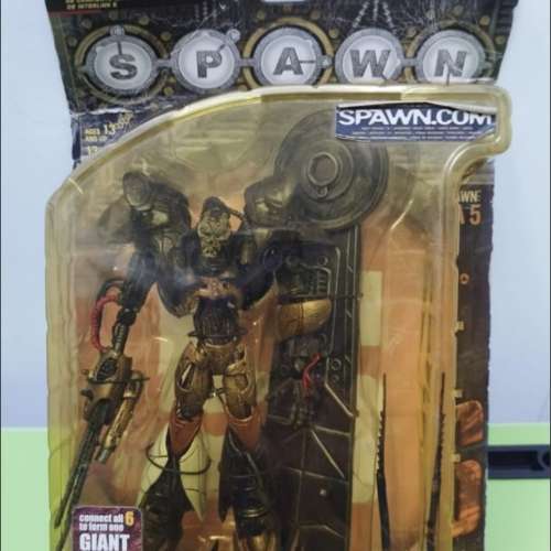 全新spawn 8 吋 麥法蘭巨大機械人模型figure New Mcfarlane giant robot toy