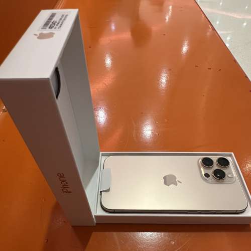 100% NEW iPhone 16 Pro max 256GB(沙漠金色）1010出機有單有保養