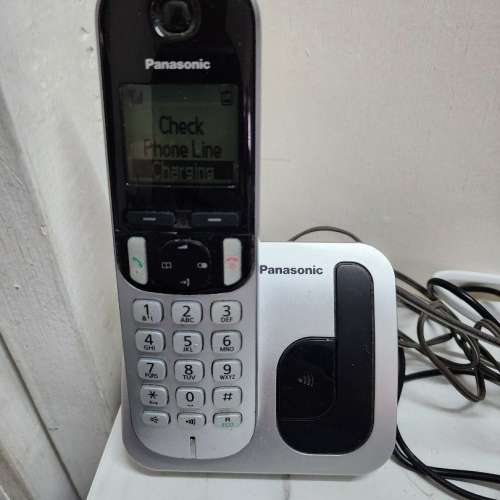 全新Panasonic Landline Telephone speakerphone 全新室內無線+有線二合一 家用家居...