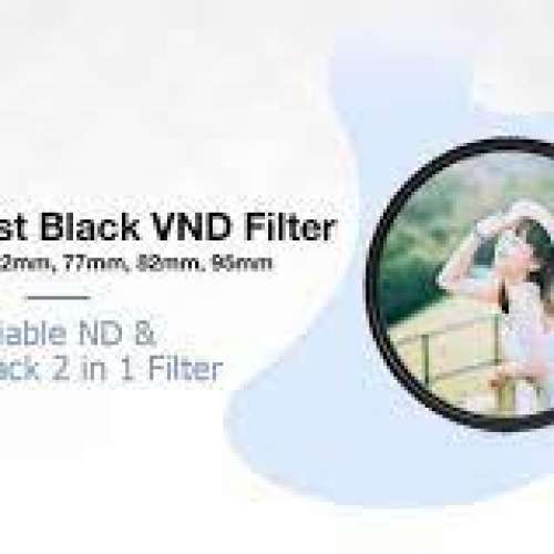 NanoPro Mist Black Variable ND Filter 1/8 黑柔焦連可調減光濾鏡 For FUJINON XF...