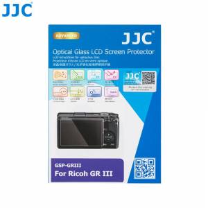 JJC Ultra-Thin Optical Glass LCD Screen Protector Film For Ricoh GR3 / GRIII