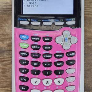 texas instruments ti-84 plus c GRAPHIC CALCULATOR