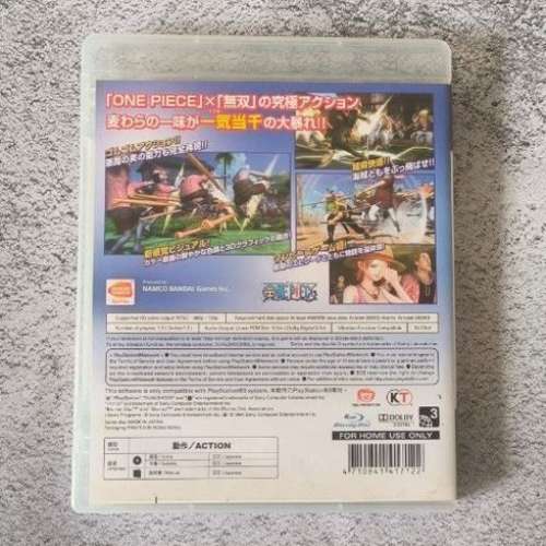 90%NEW PS3 ONE PIECE 海賊無雙