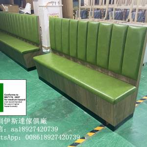 訂製餐廳酒吧梳化工廠，靠墻儲物箱長椅，梳化設計訂造，防火皮革卡座，冰室梳化，麵...