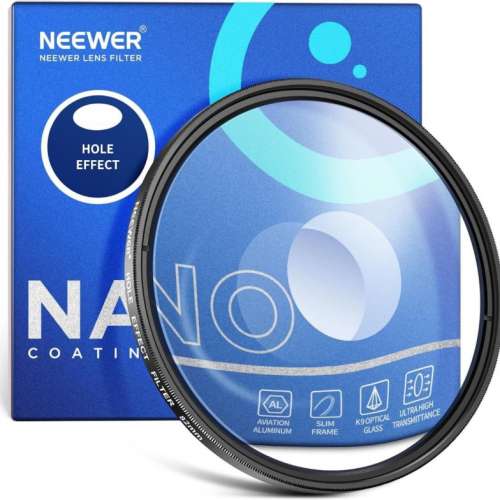 NEEWER 16 Pro Max Cage (PA073) With 67mm Spiral Halo Filter 手機報連旋渦光環特...