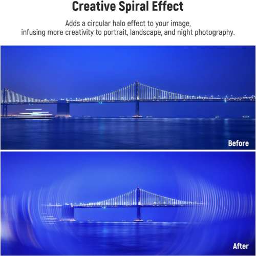 NEEWER 16 Pro Max Cage (PA073) With 67mm Spiral Halo Filter 手機報連旋渦光環特...