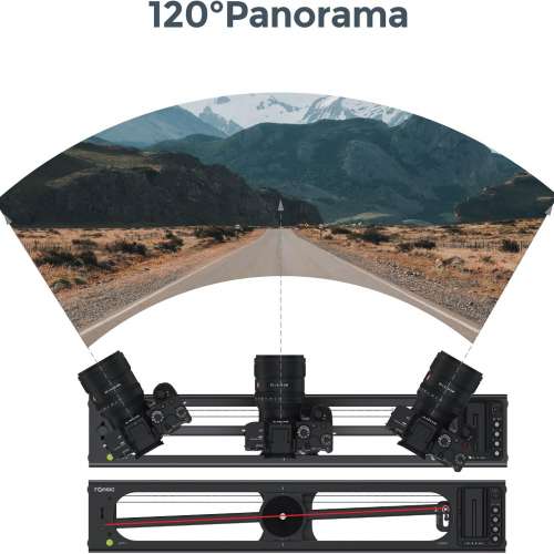 Accsoon TopRig S60 60cm Motorized Camera Slider 電動滑軌