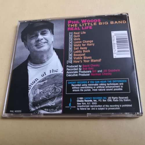 Chesky PHIL WOODS REAL LIFE 美版