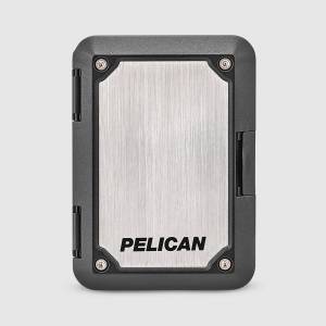 Pelican™ Shield MagSafe RFID Blocking Wallet (Brushed Aluminum / Gray 鈦金屬)