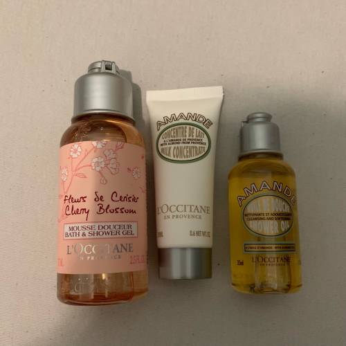 L’OCCITANE shower gel/ lotion/ shower oil