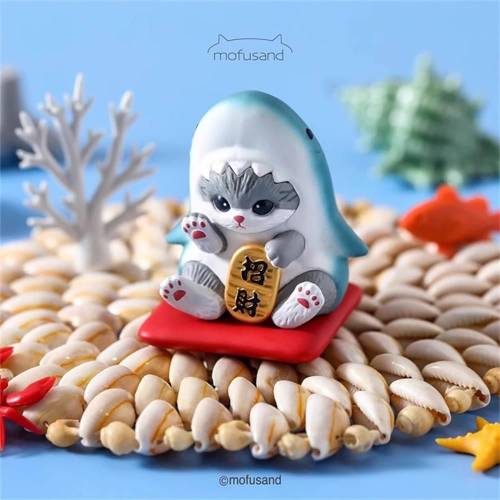 mofusand新年招財貓公仔擺件 (1套2個)